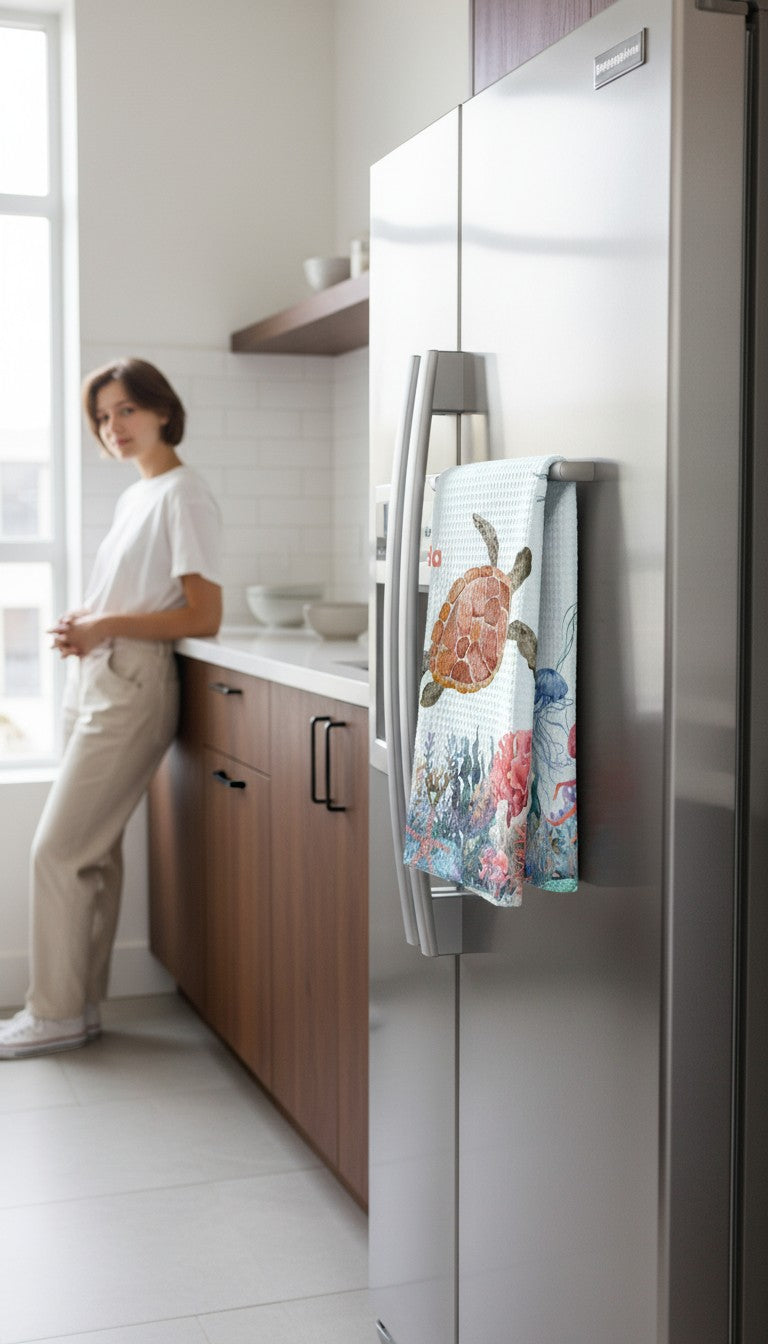 Holoholo-USA Cleaning Towel – Florida Turtle