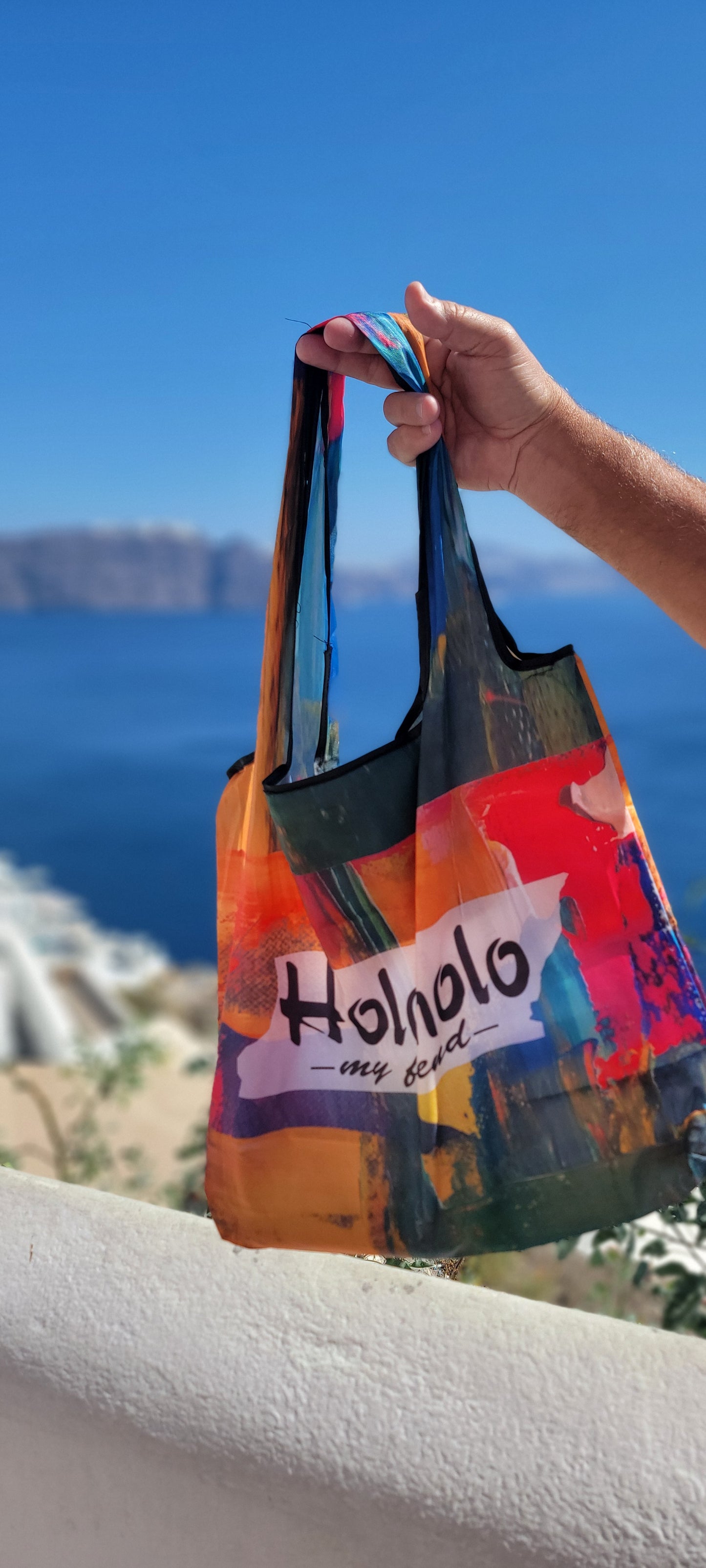 Holoholo-USA Packable Beach Bag – Foldable, Sand-Free, Always Ready